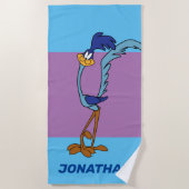 Serviette De Plage Couleur ROAD RUNNER™ (Devant)
