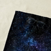 Serviette De Plage Couleurs claires de la voie lactée (En situation)