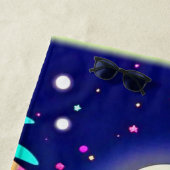 Serviette De Plage Couleurs de plage Lune (En situation)