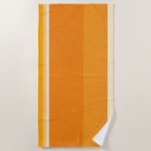 Serviette De Plage Couleurs de tranches de fruits à l'agrumes juteux (Devant)