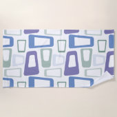 Serviette De Plage Couleurs d'hiver (Devant)