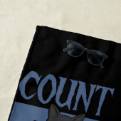 Serviette De Plage Count Catula Master of the Night (En situation)