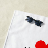 Serviette de plage Couple (En situation)