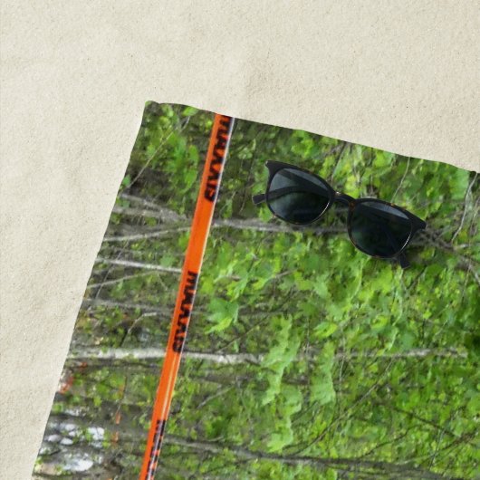 Serviette De Plage Course VTT Enduro (En situation)