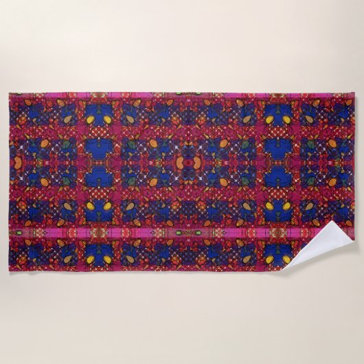 Serviette De Plage Couvercle Duvet (Devant)