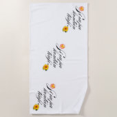 Serviette De Plage Couverture (Devant)