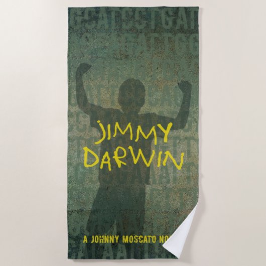 Serviette De Plage Couverture de livre Jimmy Darwin (Devant)