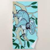 Serviette De Plage Couverture de plage de koala (Devant)