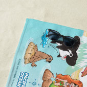 Serviette De Plage Couverture de plage personnalisée SoCal Sunset (En situation)