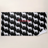 Serviette De Plage Coyote Howling Thunder_Cove (Devant)