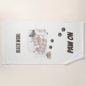 Serviette De Plage Cozy Paws Collection (Devant)