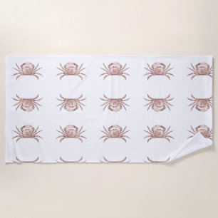 Serviette De Plage Crabe de l'Atlantique