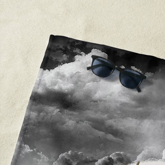 Serviette De Plage Crâne (En situation)