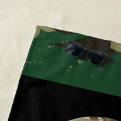 Serviette De Plage Crâne Camo (En situation)