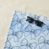 Serviette De Plage Cravate (En situation)