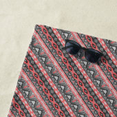 Serviette De Plage Cravate design motif gris pâle (En situation)