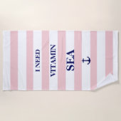 Serviette De Plage Création moderne triée (Devant)