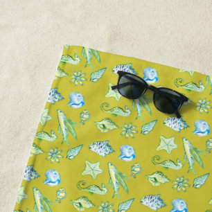 Serviette De Plage Créatures océaniques