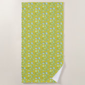 Serviette De Plage Créatures océaniques (Devant)