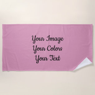 Serviette De Plage Créez votre propre