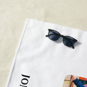 Serviette De Plage Créez votre propre collage photo 3 Happy Mothers d (En situation)