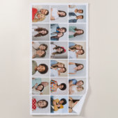 Serviette De Plage Créez votre propre collection photo 18 (Devant)