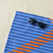 Serviette De Plage Créez votre propre couleur solide simple | Plage b (En situation)