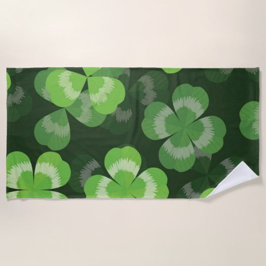 Serviette De Plage Créez votre propre couleur solide simple | Tendanc (Devant)