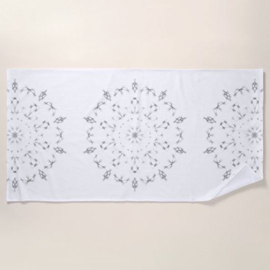 Serviette De Plage Créez votre propre personnalisation (Devant)