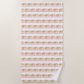 Serviette De Plage crème glglace (Devant)