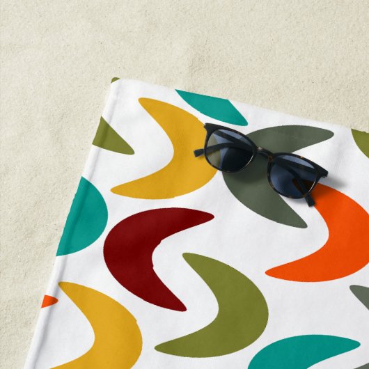 Serviette De Plage Crescents (En situation)