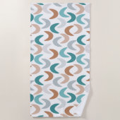 Serviette De Plage Crescents de plage (Devant)
