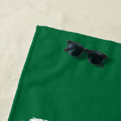 Serviette De Plage Cricket jamaïcain (En situation)