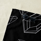 Serviette De Plage Cristaux (En situation)
