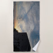 Serviette De Plage Croatian sunset (Devant)