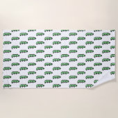 Serviette De Plage Crocodile (Devant)