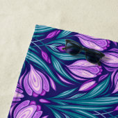 Serviette De Plage Crocus printaniers (En situation)