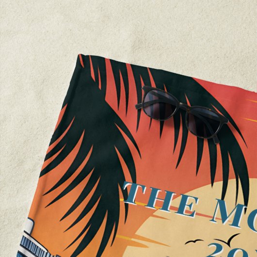 Serviette De Plage Croisière bateau de croisière ensemble Custom Chib (En situation)