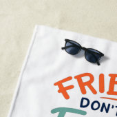 Serviette De Plage Croisiere croisière Amis (En situation)