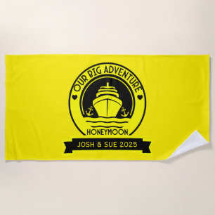 Serviette De Plage Croisière lune de miel