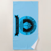 Serviette De Plage Croisière mondiale (Devant)