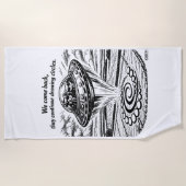 Serviette De Plage Crop Circles (Devant)