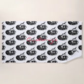 Serviette De Plage Crotte serrée Thunder_Cove (Devant)