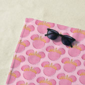 Serviette de plage Crown (En situation)
