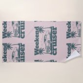 Serviette De Plage Cruiser de fin de semaine (Devant)