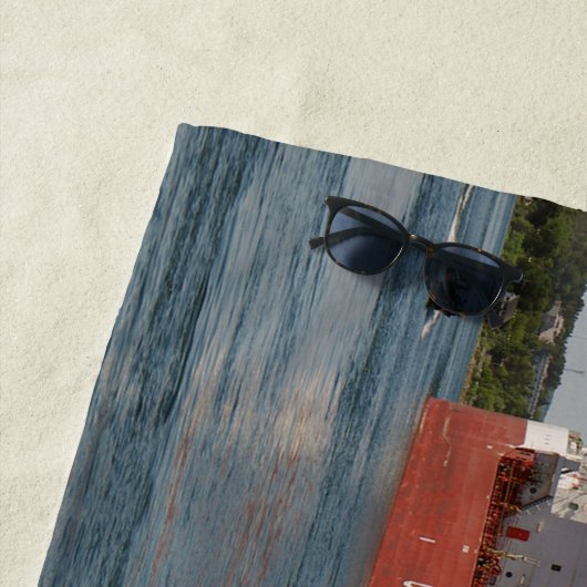 serviette de plage CSL St. Laurent (En situation)