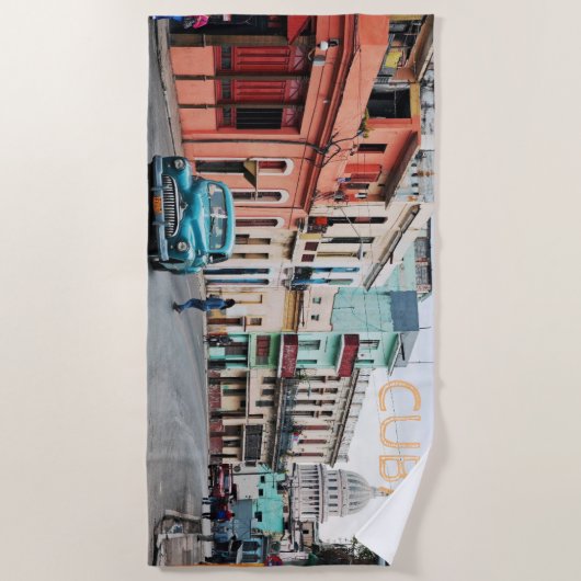 Serviette De Plage Cuba (Devant)
