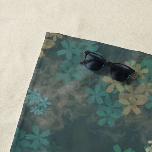 Serviette De Plage Curious Llama Funny Beach Towne (En situation)