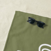 Serviette De Plage Curmudgeon (En situation)