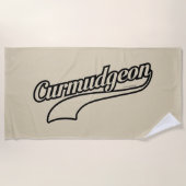 Serviette De Plage Curmudgeon (Devant)